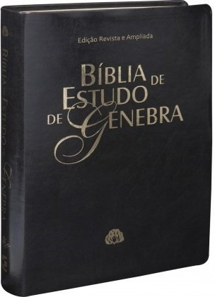 Bíblia De Estudo Genebra Preta 2@ Ed Revista E Ampliada