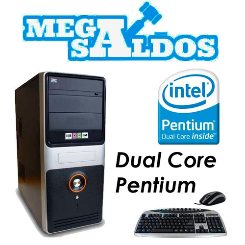 Megasaldos Computador Cpu Intel Pentium Dual Core 3ghz 320gb