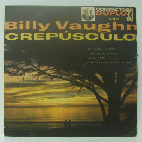 Compacto Vinil Billy Vaughn - Crepúsculo - Rge