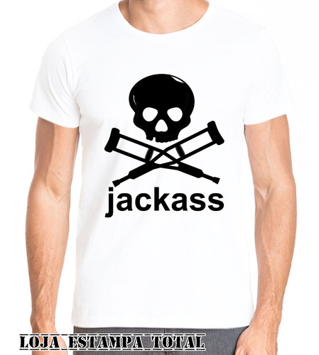 Camiseta Jackass - Caveira