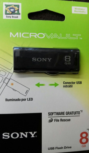 Pem Drive De 8gb Sony