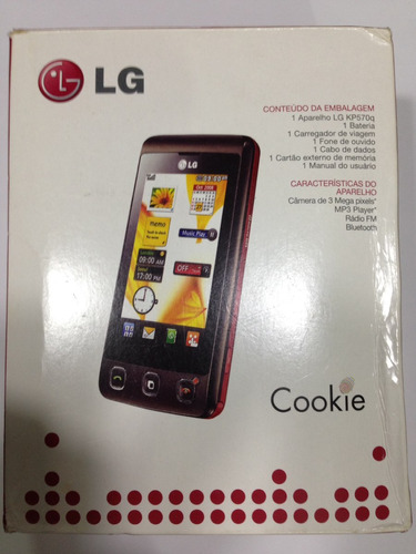 Celular LG Kp570 Cookie - Sem Riscos - Só Venda