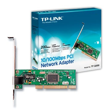 Tarjeta De Red Tp Link Ethernet Pci Adaptador Ieee 802.3,u,x