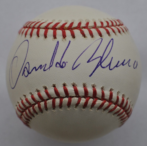 Kp3 Oswaldo Blanco Pelota Firmada Oficial Rawling Mlb