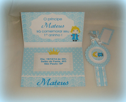 Imagem 4 de 6 de 20 Convites Personalizados 3d - Princesa Sophia