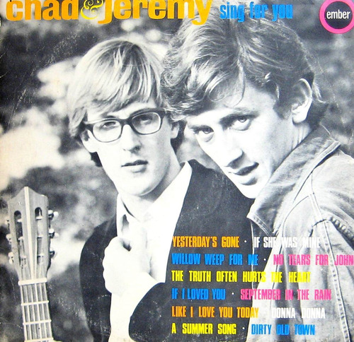 Chad & Jeremy,   Sing For You, Folk Rock Británico De Los 60