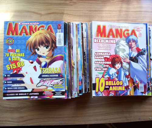 Manga-animé-vk-akiba Ke-etc-$50 Cadauna-101 Revistas-reseñan