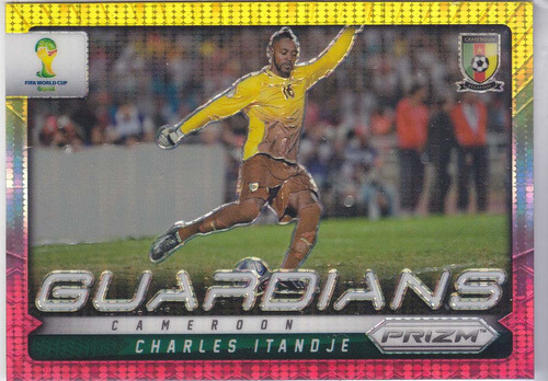 2014 Prizm Guardians Yellow Red Prizms Charles Itandje Camer