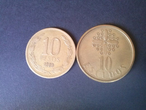 Moneda Portugal 10 Escudos 1987 (c24)