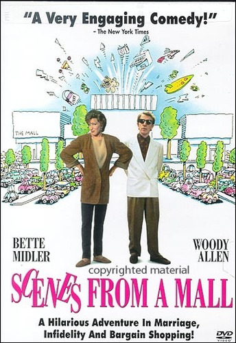 Dvd Scenes From A Mall / Woody Allen / Sin Subtitulos