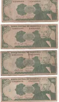 Comprar Billetes Antiguos Venezolanos Combo 4 - Fuera De Circulacion