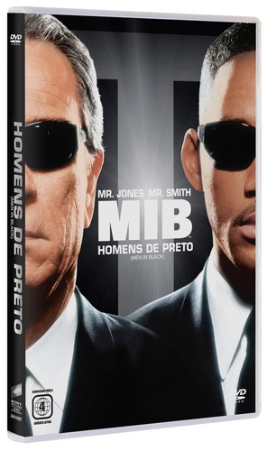 Mib - Homens De Preto - Dvd - Tommy Lee Jones - Will Smith