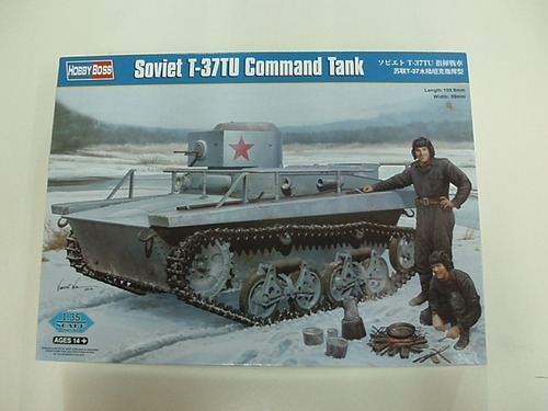 Tanque Hobbyboss P/ Armar Soviet T 37 Tu  1/35 Kit 83820