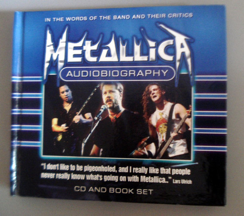 Metallica Audiobiography ( Digibook ) Cd + Livreto