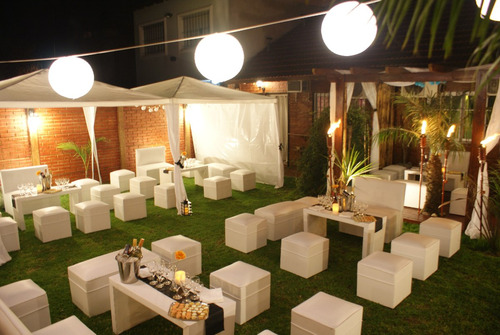 Alquiler De Living Puff Para Eventos Majaba Ituzaingo