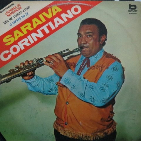 Lp  Saraiva Corintiano  - Lágrimas De Namorados   Vinil Raro