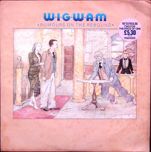 Wigwam - Rumours Onf The Rebound - 2 Lp Uk 1977 Progresivo