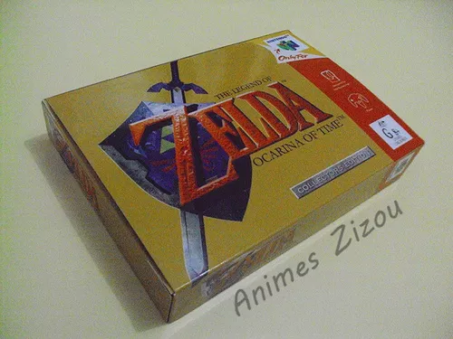 Cartucho Personalizado Zelda Ocarina Of Time - Pt-br - Reprô