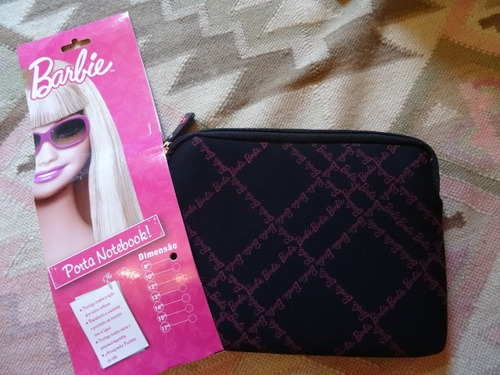 Case Laptop Tablet Até 9 Polegadas Adulto Barbie