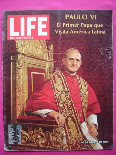 Revista Life Vol 32 N° 5 Año 1968 - Paulo Vi