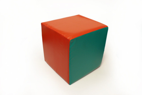 Cubo De Gomaespuma 40cm X 40cm Forrado En Tela Color A Pedid