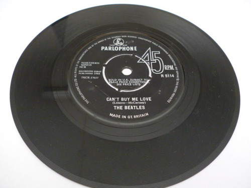 The Beatles Can`t Buy Me Love Simple 7` Ingles (Usado)