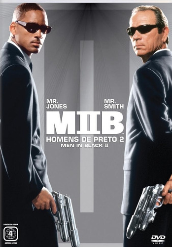 Mib - Homens De Preto Ii - Dvd - Tommy Lee Jones - Will Smit