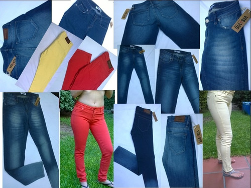 Jeans Mujer!!! Venta X Curva De 8 Pantalones - 6 Modelos