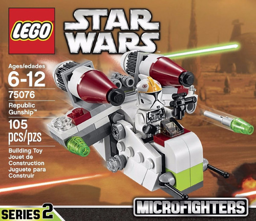 Juguete Lego Star Wars Microfighters 2: Nave De La República