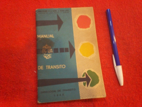 Libro Manual De Transito Bsas 1969