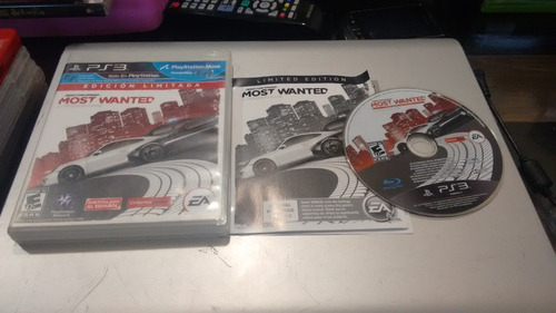 Need For Speed Mostwanted Completo Para Play Station 3