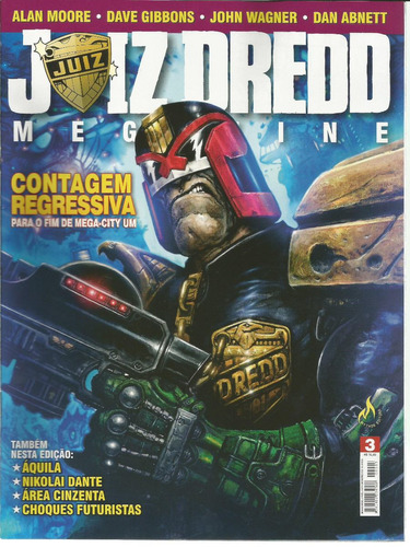 Juiz Dredd Megazine 03 - Mythos - Bonellihq Cx109 I19