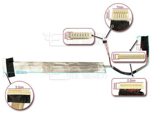 Cable Flex Usado Para Acer Aspire 5241 5332 Emachines E525