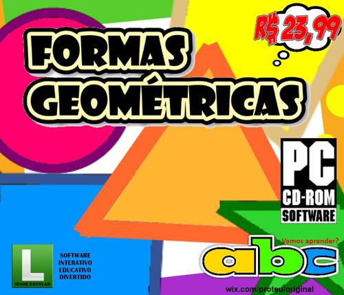 Cd Infantil Educativo Interativo - Formas Geométricas