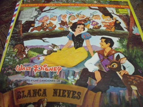 Lp Blanca Nieves, Disco Rojo,