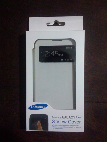 Funda Flip Cover S-view Original Samsung Galaxy S4