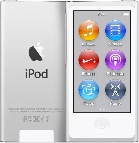 iPod Nano 7g 16gb Md480ea Mod. A1446 Plata Silver | Envío gratis