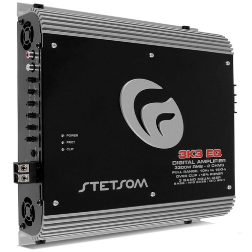 Módulo Amplificador Stetsom 3k3 Eq 4000w Rms + Sedex+ Brinde