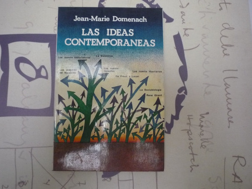 Las Ideas Contemporáneas. Jean Marie Domenach.