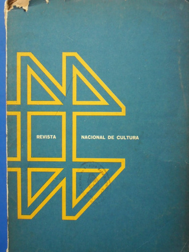 Revista Nacional De Cultura Venezuela Nro 177-1966 