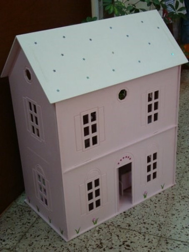 Casa De Muñecas Barbie - Para Pintar