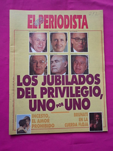 Revista El Periodista N° 212 Año 1988