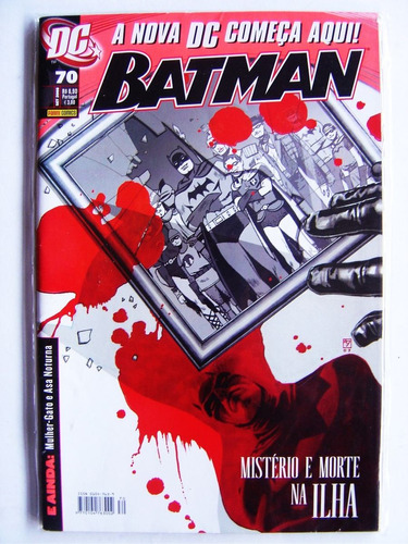 Gibi Batman - Mistério E Morte Na Ilha - Nº 70 Panini Comics | MercadoLivre