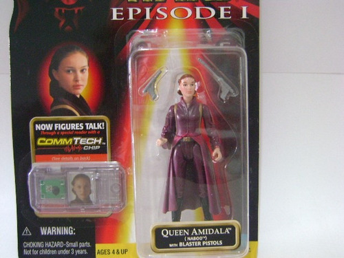 Imagen 1 de 5 de Nico Queen Amidala Naboo Star Wars (swi 04)