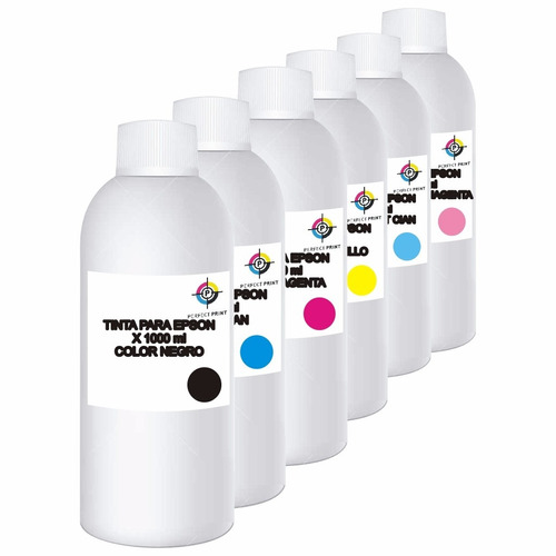 Tinta Alternativa Para Epson 6 Litros Cmyk Lc Lm 6 Colores