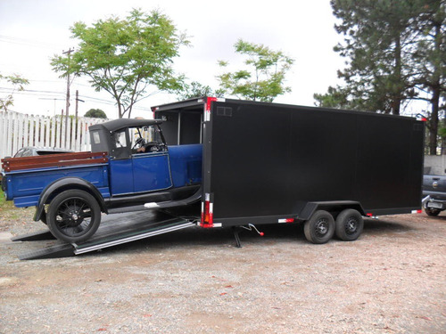 Carretinha Para Transporte De Carros-