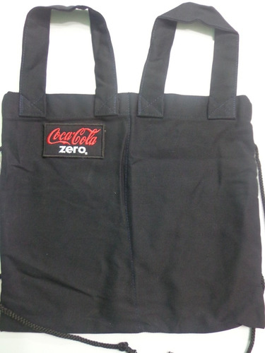 Bolsa De Coca Cola Zero De Lona