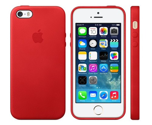 Capa iPhone 5/5s Se Apple Original Case Couro