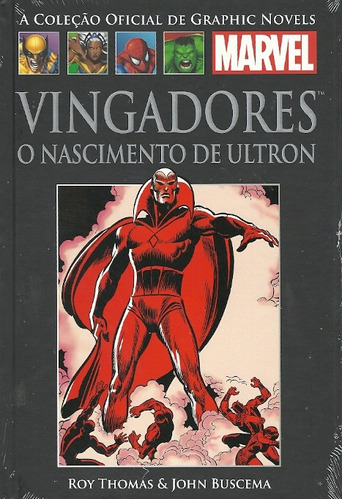 Graphic Novel Marvel Ed 78 Lombada Xii Vingadores Ultron