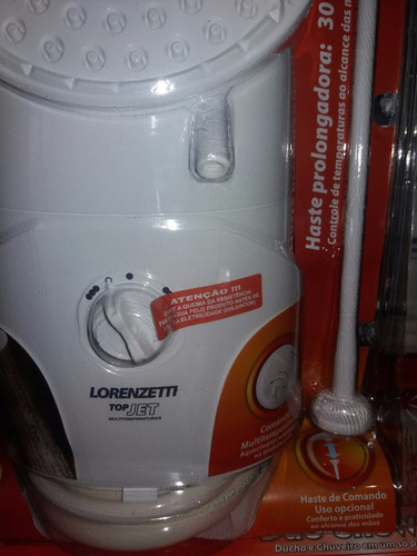 Imagem 4 de 6 de Ducha Chuveiro Lorenzetti Top Jet Multi 220v 7500w Quente